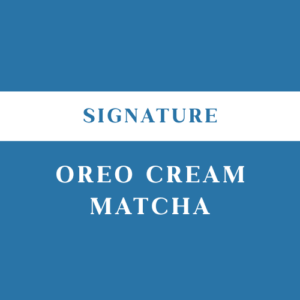 Oreo Cream Matcha