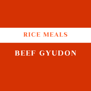 Beef Gyudon