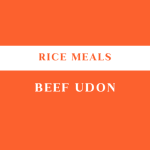 Beef Udon