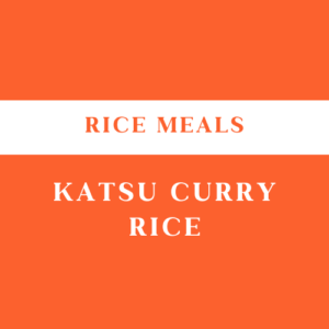 Katsu Curry Rice
