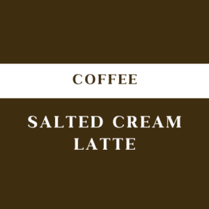 Salted Cream Latte